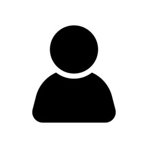 Man icon. Black icon. Person symbol
